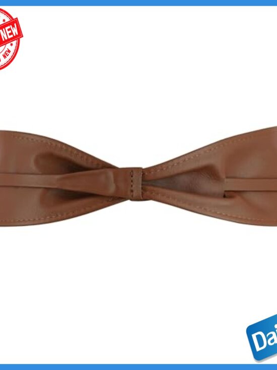 Italian Full Grain Leather Obi Belt, Adjustable Fit, Made in France main image 5